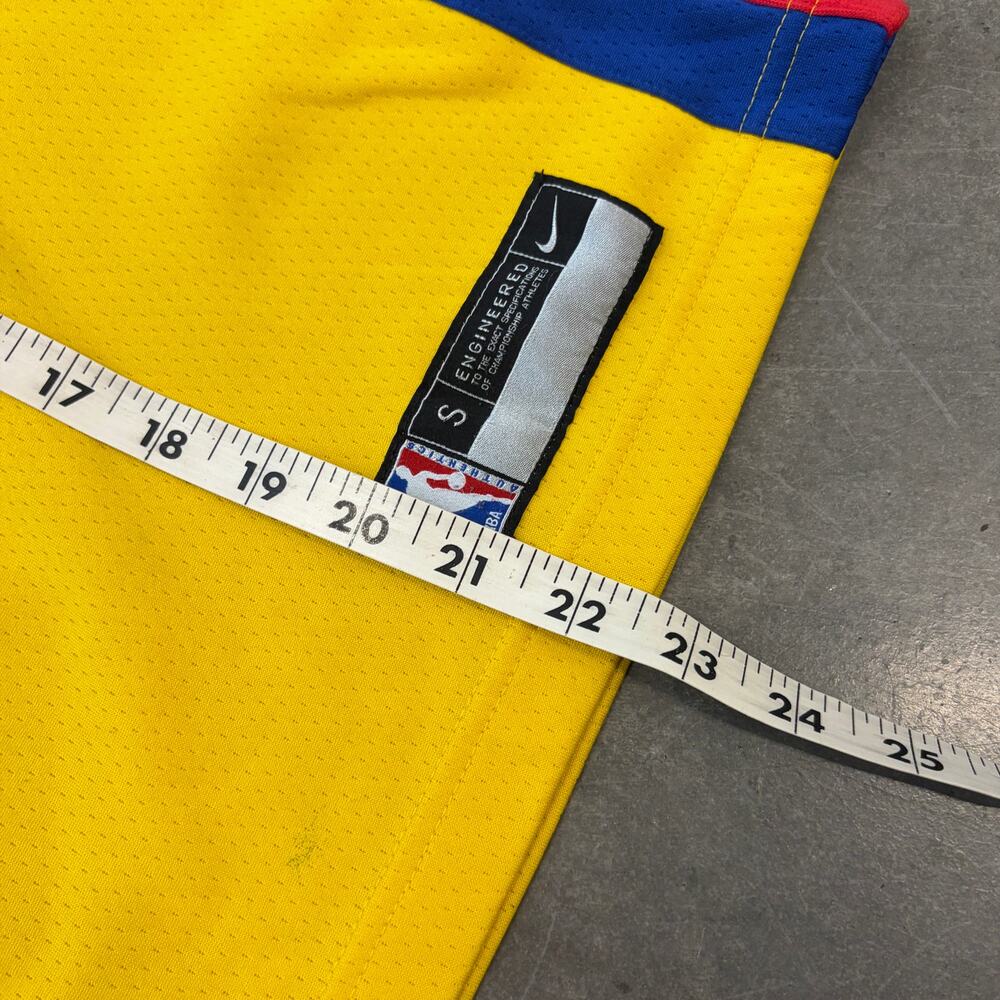 Nike Steph Curry The Bay Chinese Heritage Yellow Nba Basketball Jersey Youth S - Picture 5 of 5